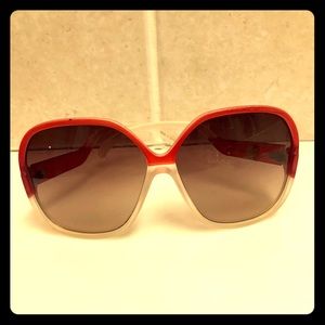 Ridiculous red sunglasses